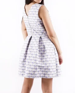 La Piscine Paris Robe trapèze texturé à détail lamé Markus Lupfer*Femme Robes