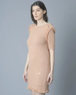 La Piscine Paris Robe tricot en coton effilé Elisabetta Franchi*Femme Robes