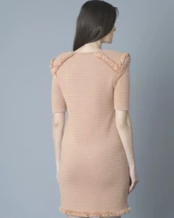 La Piscine Paris Robe tricot en coton effilé Elisabetta Franchi*Femme Robes