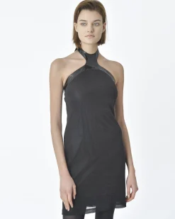 La Piscine Paris Robe vinyle et maille chaine Plein Sud*Femme Robes