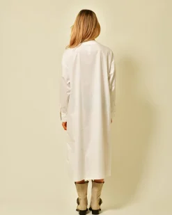 La Piscine Paris Robe-chemise en coton superposée Fabiana Filippi*Femme Robes