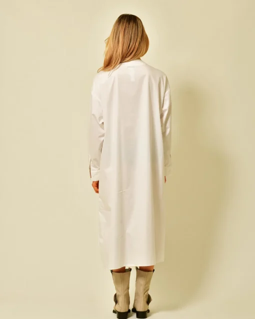 La Piscine Paris Robe-chemise en coton superposée Fabiana Filippi*Femme Robes