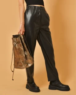 La Piscine Paris Sac à dos en cuir métallisé Isabel Benenato*Femme Sacs