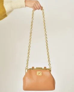 La Piscine Paris Sac à main en cuir à fermoir cliquet Each Other*Femme Sacs