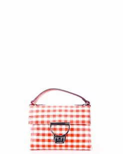 La Piscine Paris Sac à main en cuir bicolore à carreaux Coccinelle*Femme Sacs