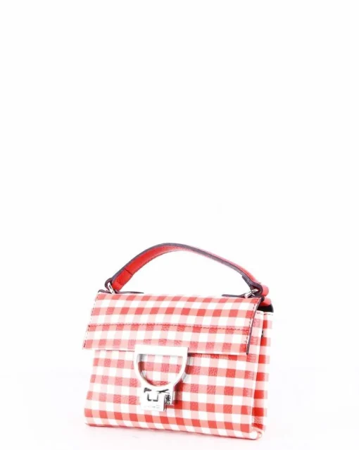 La Piscine Paris Sac à main en cuir bicolore à carreaux Coccinelle*Femme Sacs