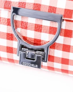 La Piscine Paris Sac à main en cuir bicolore à carreaux Coccinelle*Femme Sacs