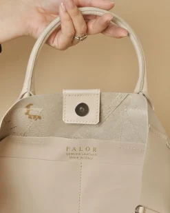 La Piscine Paris Sac à main en cuir lisse Falorni*Femme Sacs