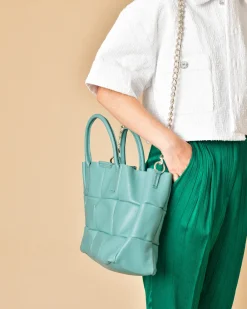 La Piscine Paris Sac à main en cuir matelassé Falorni*Femme Sacs