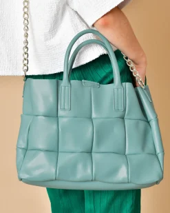 La Piscine Paris Sac à main en cuir matelassé Falorni*Femme Sacs