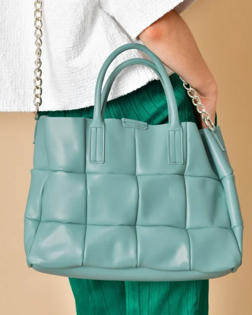 La Piscine Paris Sac à main en cuir matelassé Falorni*Femme Sacs