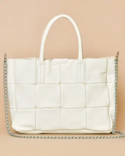 La Piscine Paris Sac à main en cuir texturé cassé Falorni*Femme Sacs