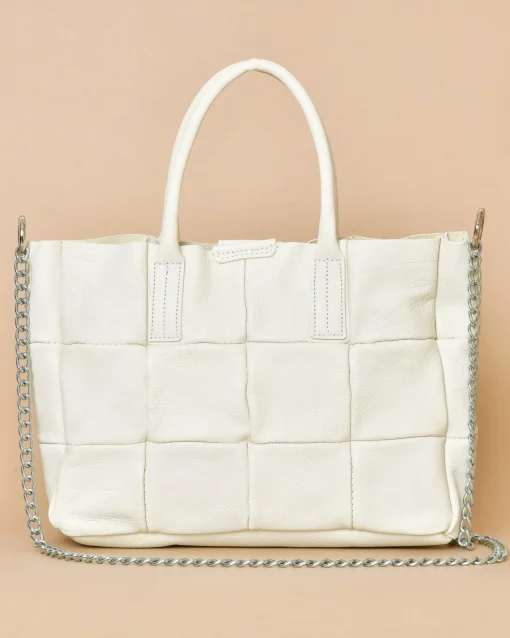 La Piscine Paris Sac à main en cuir texturé cassé Falorni*Femme Sacs