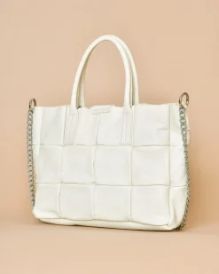 La Piscine Paris Sac à main en cuir texturé cassé Falorni*Femme Sacs
