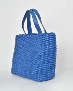 La Piscine Paris Sac à main en cuir tressé Falorni*Femme Sacs