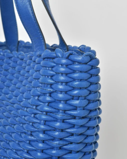La Piscine Paris Sac à main en cuir tressé Falorni*Femme Sacs