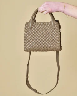 La Piscine Paris Sac à main en cuir tressé Falorni*Femme Sacs