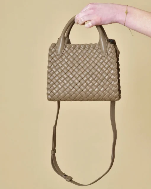 La Piscine Paris Sac à main en cuir tressé Falorni*Femme Sacs