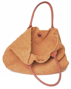La Piscine Paris Sac à main en cuir tressé Falorni*Femme Sacs