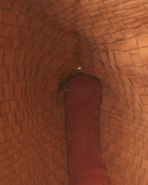 La Piscine Paris Sac à main en cuir tressé Falorni*Femme Sacs