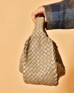 La Piscine Paris Sac à main en cuir tressé Falorni*Femme Sacs