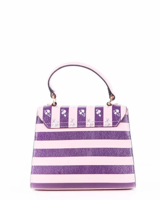 La Piscine Paris Sac à main trapèze bicolore fleuri Coccinelle*Femme Sacs