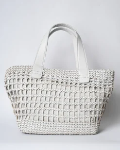 La Piscine Paris Sac à main tressé bi-matière Falorni*Femme Sacs