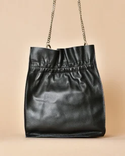 La Piscine Paris Sac bandoulière en cuir grainé Falorni*Femme Sacs