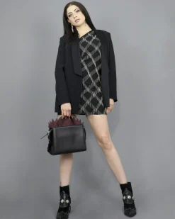 La Piscine Paris Sac en cuir nappa et intérieur en cuir contrasté apparent Carditosale*Femme Sacs