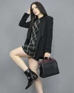 La Piscine Paris Sac en cuir nappa et intérieur en cuir contrasté apparent Carditosale*Femme Sacs
