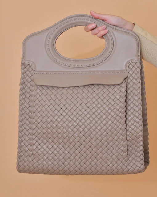 La Piscine Paris Sac en cuir tressé Falorni*Femme Sacs
