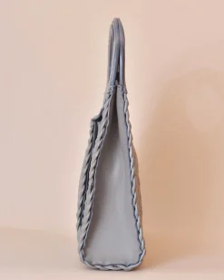 La Piscine Paris Sac en cuir tressé foncé Falorni*Femme Sacs