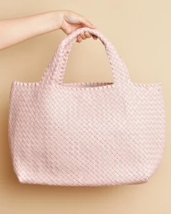 La Piscine Paris Sac en cuir tressé clair Falorni*Femme Sacs