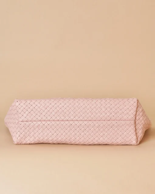 La Piscine Paris Sac en cuir tressé clair Falorni*Femme Sacs