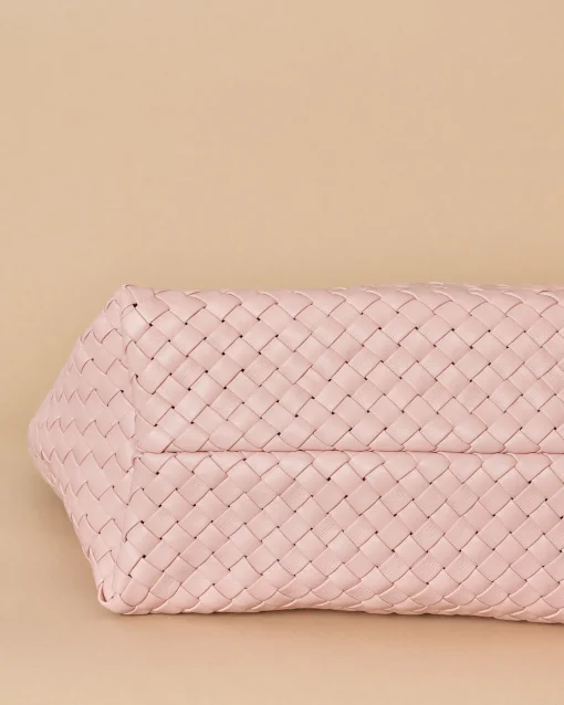 La Piscine Paris Sac en cuir tressé clair Falorni*Femme Sacs