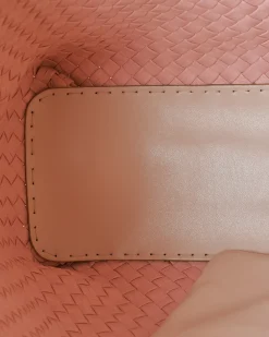 La Piscine Paris Sac en cuir tressé clair Falorni*Femme Sacs