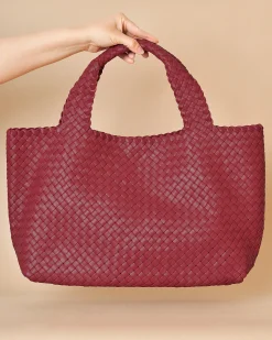 La Piscine Paris Sac en cuir tressé Falorni*Femme Sacs