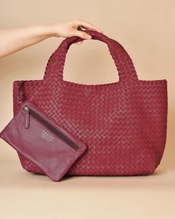 La Piscine Paris Sac en cuir tressé Falorni*Femme Sacs