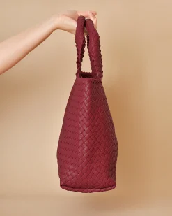 La Piscine Paris Sac en cuir tressé Falorni*Femme Sacs