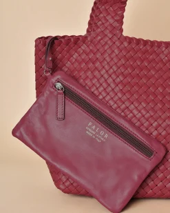 La Piscine Paris Sac en cuir tressé Falorni*Femme Sacs