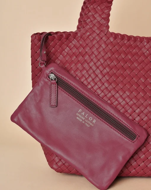 La Piscine Paris Sac en cuir tressé Falorni*Femme Sacs