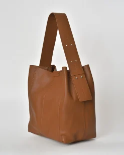 La Piscine Paris Sac porté épaule en cuir Falorni*Femme Sacs