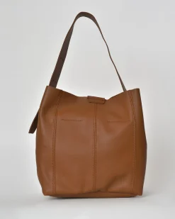 La Piscine Paris Sac porté épaule en cuir Falorni*Femme Sacs