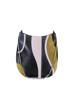 La Piscine Paris Sac porté épaule en cuir façon patchwork Hugo Boss*Femme Sacs