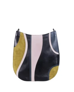 La Piscine Paris Sac porté épaule en cuir façon patchwork Hugo Boss*Femme Sacs