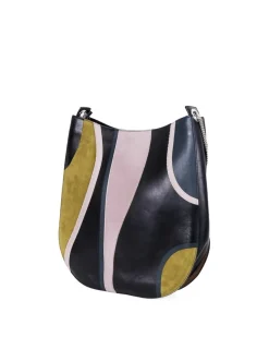 La Piscine Paris Sac porté épaule en cuir façon patchwork Hugo Boss*Femme Sacs