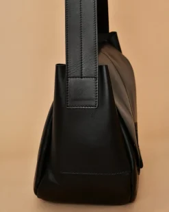 La Piscine Paris Sac porté épaule en cuir grand format Falorni*Femme Sacs