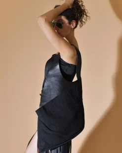 La Piscine Paris Sac porté épaule en cuir Isabel Benenato*Femme Sacs