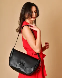 La Piscine Paris Sac porté épaule en cuir Falorni*Femme Sacs