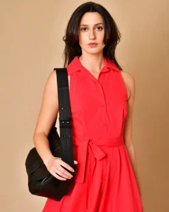 La Piscine Paris Sac porté épaule en cuir Falorni*Femme Sacs